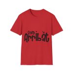 Camiseta Softstyle - Rojo - Camiseta unisex «Som Arribat» Camiseta Softstyle - Rojo - Camiseta unisex «Som Arribat»