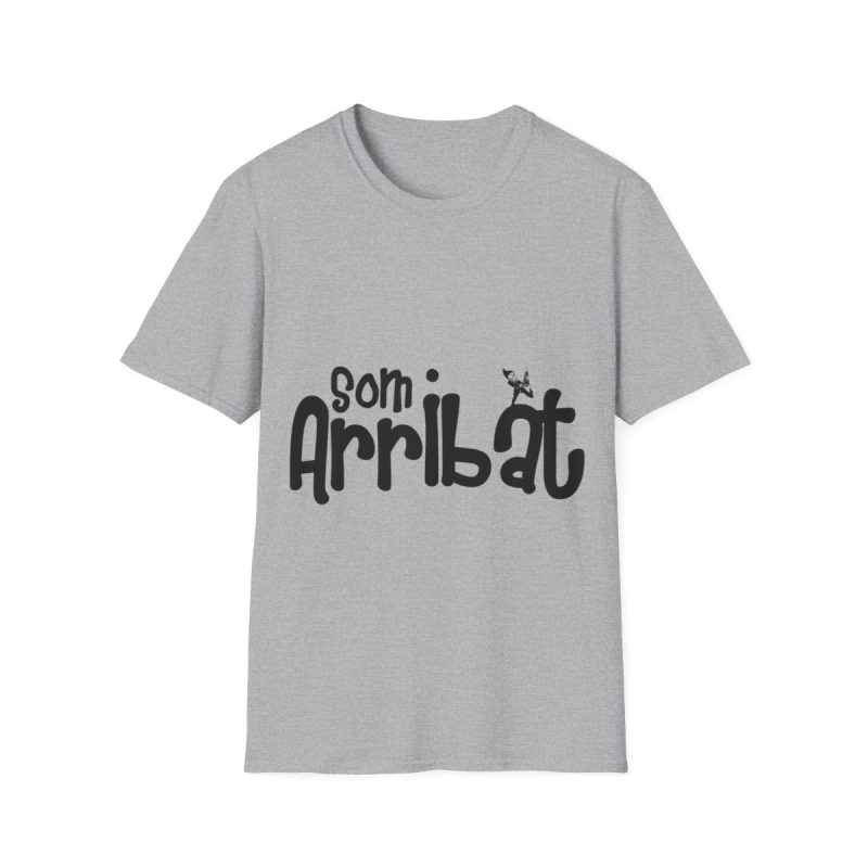 Camiseta Softstyle - Gris deportivo - Camiseta unisex «Som Arribat»