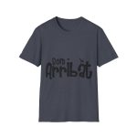 Camiseta Softstyle - Azul marino jaspeado - Camiseta unisex «Som Arribat» Camiseta Softstyle - Azul marino jaspeado - Camiseta unisex «Som Arribat»