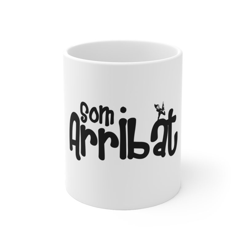 Taza de ceramica - Camiseta unisex «Som Arribat» Taza de ceramica - Camiseta unisex «Som Arribat»