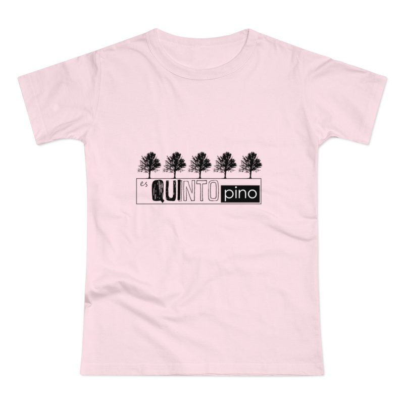 Camiseta mujer punto liso - Rosa orquidea - Camiseta «Es quinto pino»