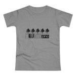 Camiseta mujer punto liso - Gris deportivo jaspeado - Camiseta «Es quinto pino»