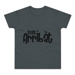 Camiseta hombre punto liso - Gris oscuro - Camiseta unisex «Som Arribat»