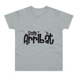 Camiseta hombre punto liso - Gris Pacifico - Camiseta unisex «Som Arribat» Camiseta hombre punto liso - Gris Pacifico - Camiseta unisex «Som Arribat»