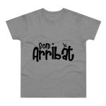 Camiseta hombre punto liso - Gris deportivo jaspeado - Camiseta unisex «Som Arribat» Camiseta hombre punto liso - Gris deportivo jaspeado - Camiseta unisex «Som Arribat»