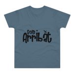 Camiseta hombre punto liso - Azul piedra - Camiseta unisex «Som Arribat» Camiseta hombre punto liso - Azul piedra - Camiseta unisex «Som Arribat»
