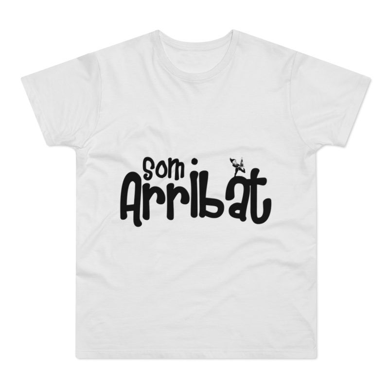 Camiseta hombre punto liso - Blanco - Camiseta unisex «Som Arribat»