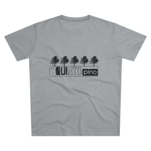 Camiseta hombre corte moderno - Gris Oxford claro - Camiseta «Es quinto pino»