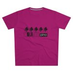 Camiseta hombre corte moderno - Rosa oscuro - Camiseta «Es quinto pino»