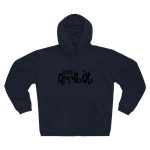 Sudadera capucha con cremallera premium - Azul marino - Camiseta unisex «Som Arribat»