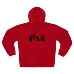Sudadera capucha con cremallera premium - Rojo - Camiseta unisex «Som Arribat»