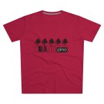 Camiseta hombre corte moderno - Rojo - Camiseta «Es quinto pino»