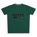Camiseta hombre corte moderno - Verde botella - Camiseta «Es quinto pino»