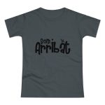 Camiseta mujer punto liso - Gris oscuro - Camiseta unisex «Som Arribat» Camiseta mujer punto liso - Gris oscuro - Camiseta unisex «Som Arribat»