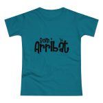 Camiseta mujer punto liso - Azul diva - Camiseta unisex «Som Arribat» Camiseta mujer punto liso - Azul diva - Camiseta unisex «Som Arribat»