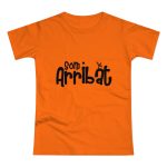 Camiseta mujer punto liso - Naranja - Camiseta unisex «Som Arribat» Camiseta mujer punto liso - Naranja - Camiseta unisex «Som Arribat»
