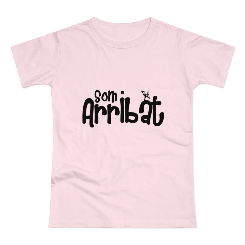 Camiseta mujer punto liso - Rosa orquidea - Camiseta unisex «Som Arribat»
