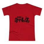 Camiseta mujer punto liso - Rojo - Camiseta unisex «Som Arribat» Camiseta mujer punto liso - Rojo - Camiseta unisex «Som Arribat»