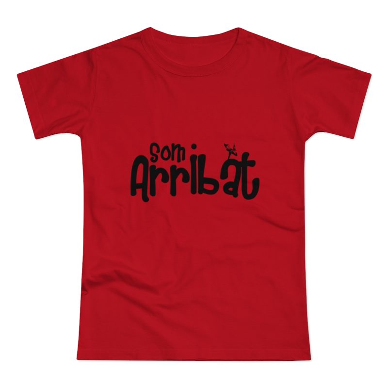 Camiseta mujer punto liso - Rojo - Camiseta unisex «Som Arribat»