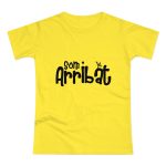 Camiseta mujer punto liso - Amarillo solar - Camiseta unisex «Som Arribat» Camiseta mujer punto liso - Amarillo solar - Camiseta unisex «Som Arribat»