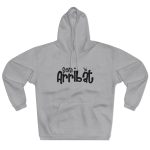 Sudadera con capucha cerrada - Gris jaspeado claro - Camiseta unisex «Som Arribat»