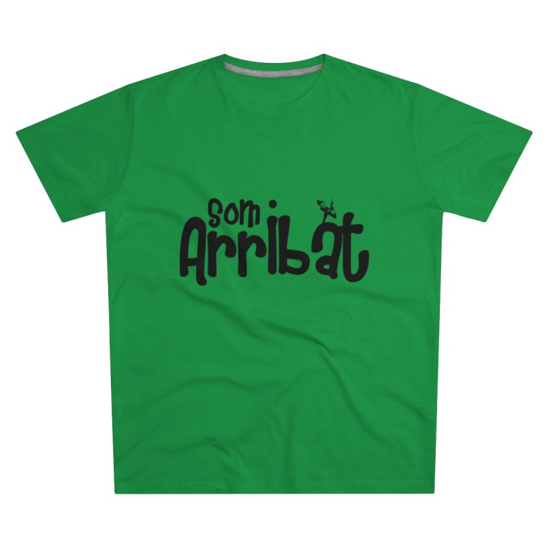 Camiseta hombre corte moderno - Verde Kelly - Camiseta unisex «Som Arribat»