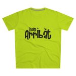 Camiseta hombre corte moderno - Verde lima - Camiseta unisex «Som Arribat»