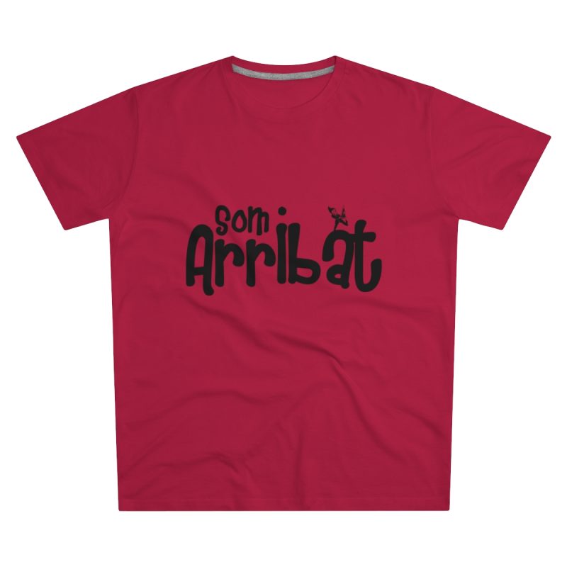 Camiseta hombre corte moderno - Rojo - Camiseta unisex «Som Arribat»
