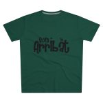Camiseta hombre corte moderno - Verde botella - Camiseta unisex «Som Arribat»