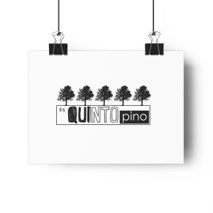 Lamina Giclee - Camiseta «Es quinto pino»