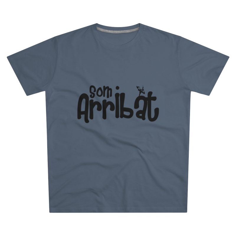 Camiseta hombre corte moderno - Azul marino - Camiseta unisex «Som Arribat»