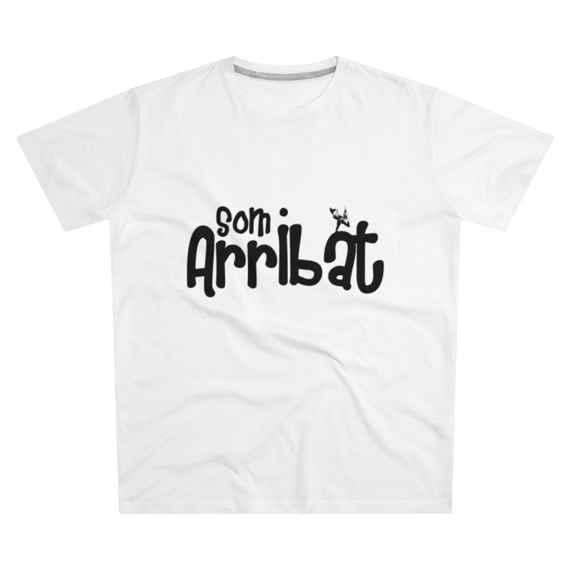 Camiseta hombre corte moderno - Blanco - Camiseta unisex «Som Arribat»