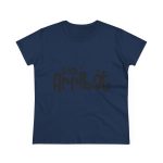 Camiseta mujer algodon medio - Azul marino - Camiseta unisex «Som Arribat» Camiseta mujer algodon medio - Azul marino - Camiseta unisex «Som Arribat»