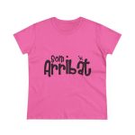 Camiseta mujer algodon medio - Rosa azalea - Camiseta unisex «Som Arribat» Camiseta mujer algodon medio - Rosa azalea - Camiseta unisex «Som Arribat»