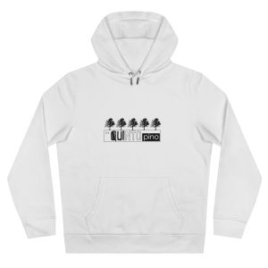 Sudadera con capucha King - Blanco - Camiseta «Es quinto pino»