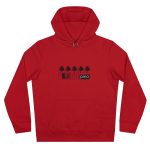 Sudadera con capucha King - Rojo - Camiseta «Es quinto pino» Sudadera con capucha King - Rojo - Camiseta «Es quinto pino»