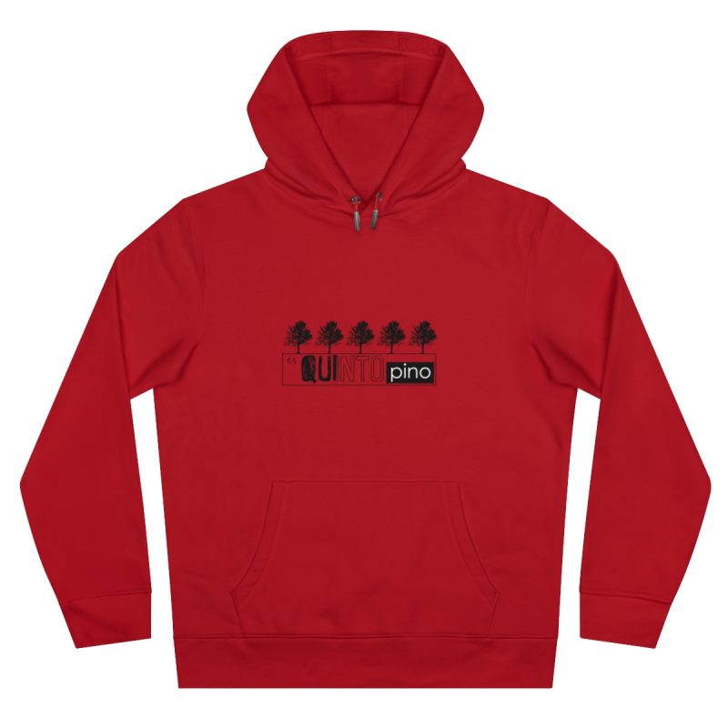 Sudadera con capucha King - Rojo - Camiseta «Es quinto pino»