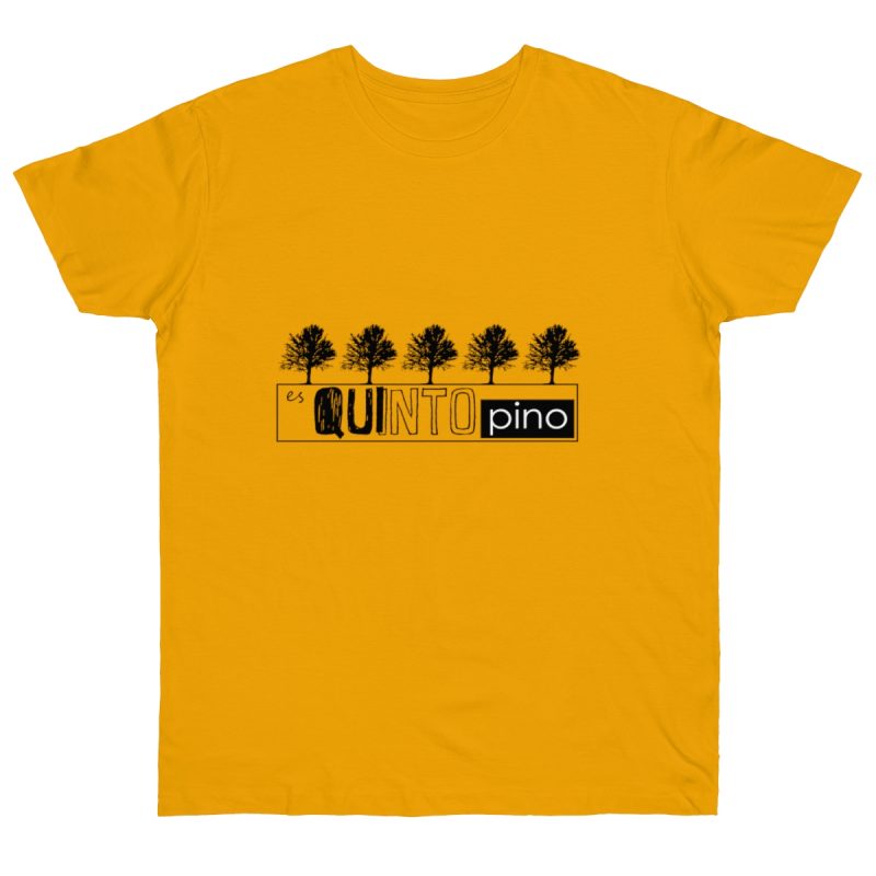 Camiseta punto liso - Albaricoque - Camiseta «Es quinto pino»