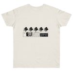 Camiseta punto liso - Natural - Camiseta «Es quinto pino» Camiseta punto liso - Natural - Camiseta «Es quinto pino»