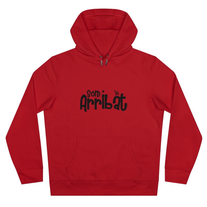 Sudadera con capucha King - Rojo - Camiseta unisex «Som Arribat»