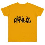 Camiseta punto liso - Albaricoque - Camiseta unisex «Som Arribat»