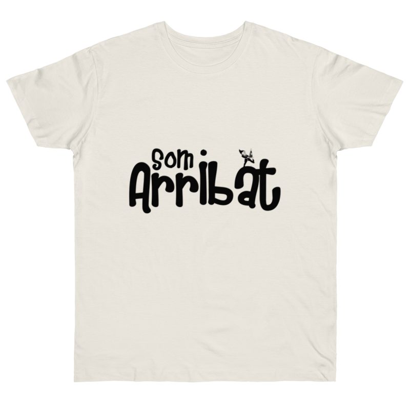 Camiseta punto liso - Natural - Camiseta unisex «Som Arribat»