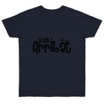 Camiseta punto liso - Azul marino - Camiseta unisex «Som Arribat»