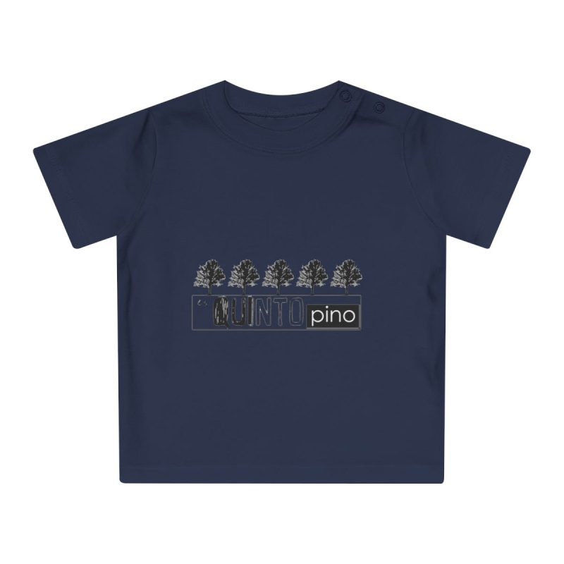 Camiseta de bebe - Azul marino nautico - Camiseta «Es quinto pino»