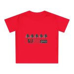 Camiseta de bebe - Rojo - Camiseta «Es quinto pino»