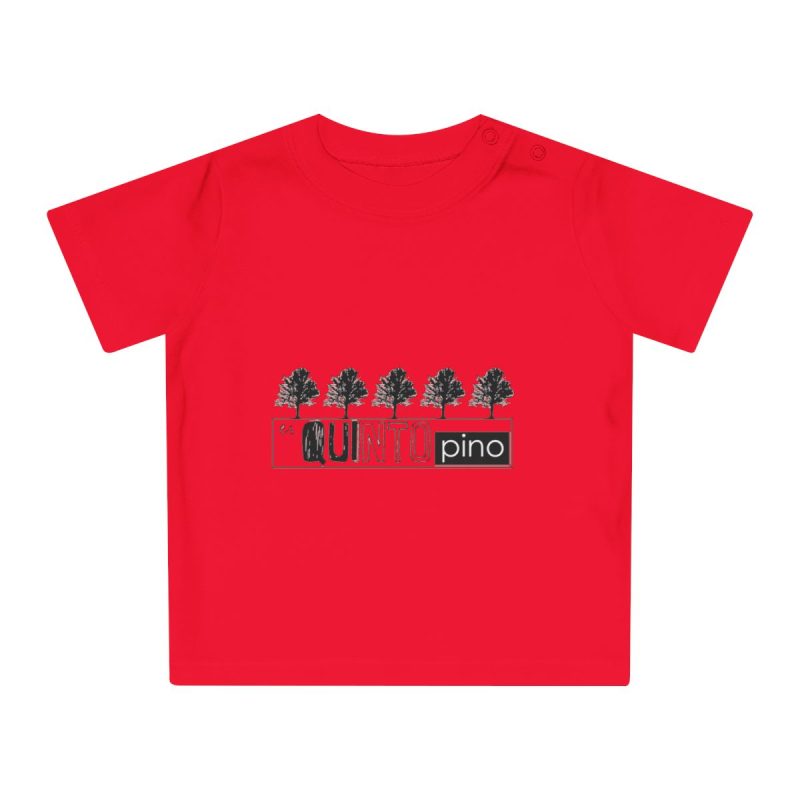 Camiseta de bebe - Rojo - Camiseta «Es quinto pino»