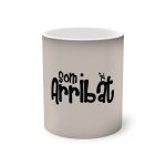 Taza magica que cambia de color - Negro - Camiseta unisex «Som Arribat»