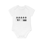 Body bebe manga corta organico - Blanco - Camiseta «Es quinto pino» Body bebe manga corta organico - Blanco - Camiseta «Es quinto pino»