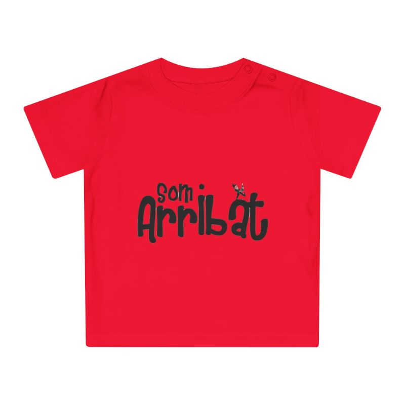 Camiseta de bebe - Rojo - Camiseta unisex «Som Arribat»