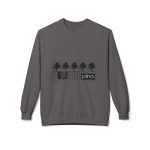 Sudadera Softstyle cuello redondo - Gris marengo - Camiseta «Es quinto pino»
